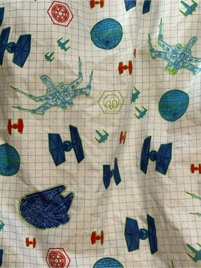 Star Wars Space Battle Print Sheet Full Fitted Sheet